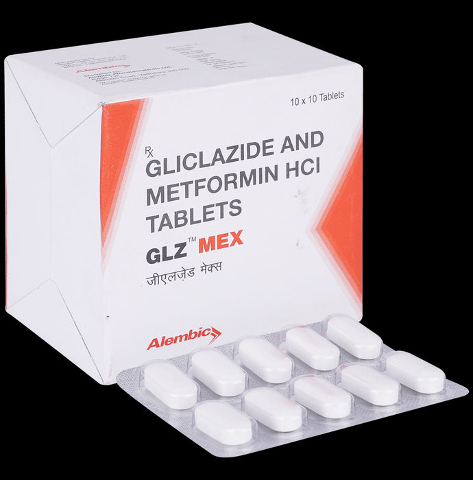 GLZ MEX 60mg/500mg Tablet - Classic Derma