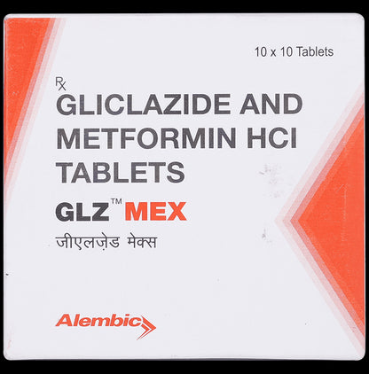 GLZ MEX 60mg/500mg Tablet