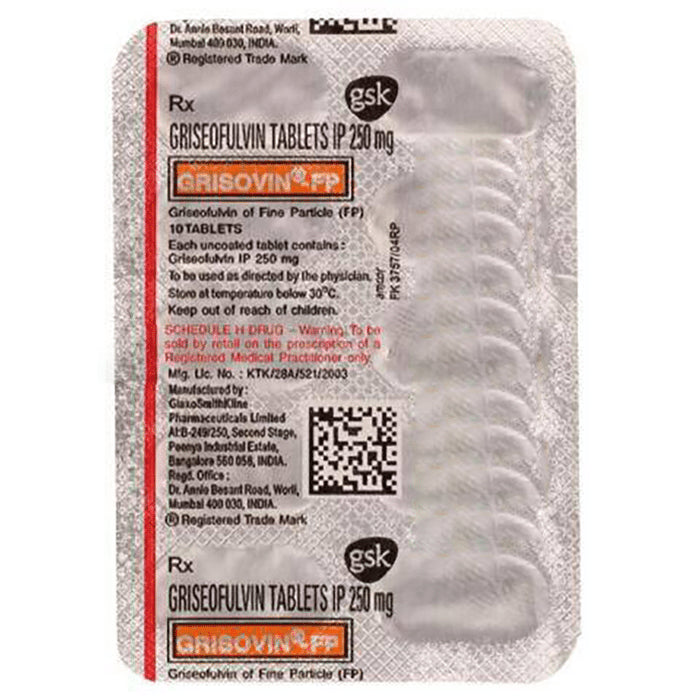 Grisovin-FP Tablet - Classic Derma