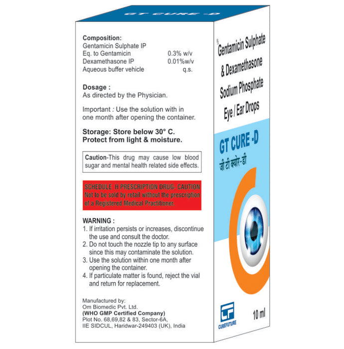 GT Cure-D Eye/Ear Drops