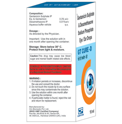 GT Cure-D Eye/Ear Drops