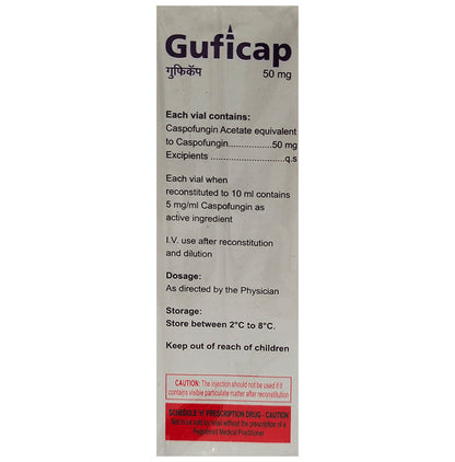 Guficap 50mg Injection