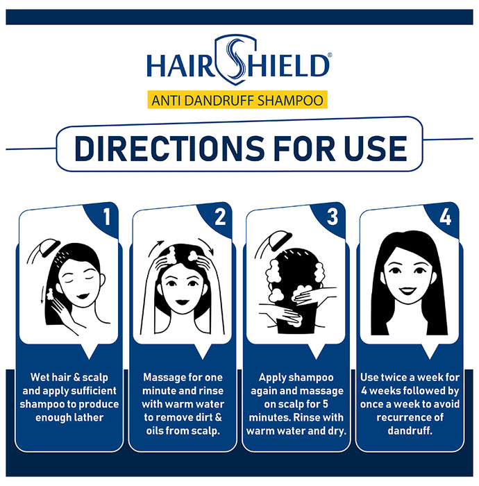 Hair Shield Anti Dandruff Shampoo