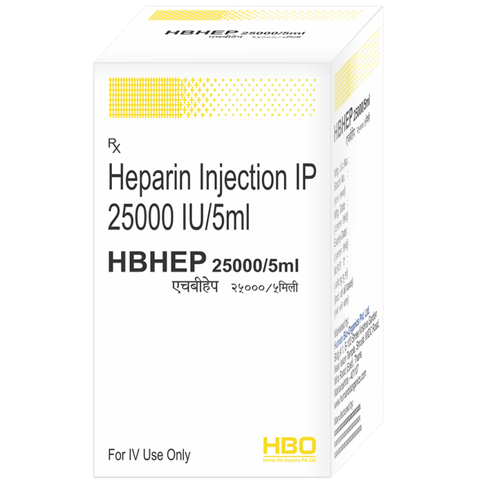 Buy HB Hep 25000IU Injection Online | Classic Derma