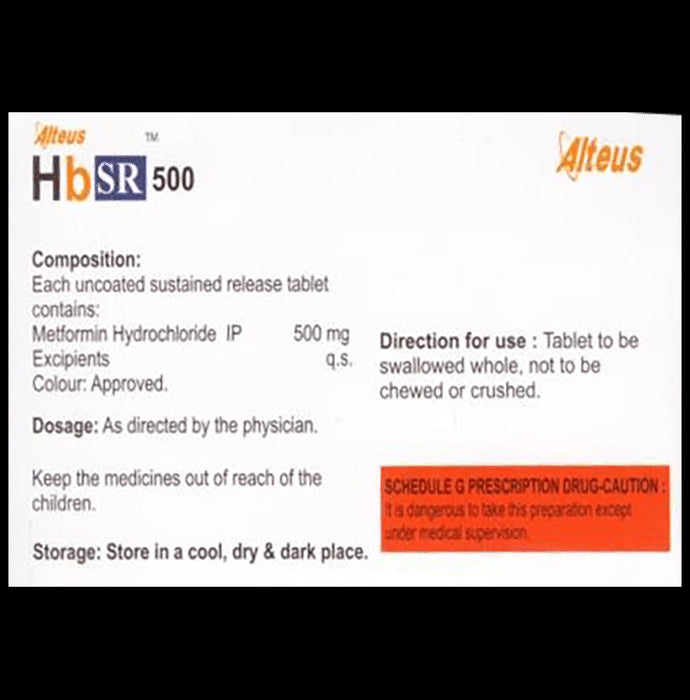 HB SR 500 Tablet
