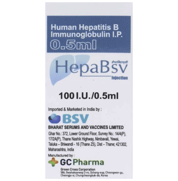 Hepabsv 100IU Injection - Classic Derma