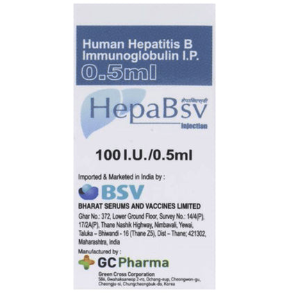 Hepabsv 100IU Injection - Classic Derma