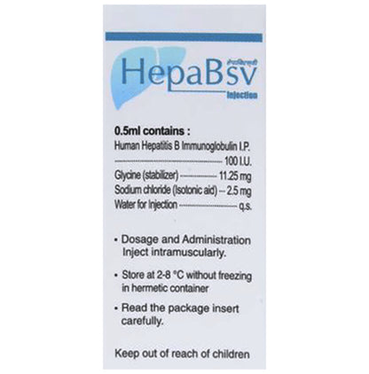 Hepabsv 100IU Injection