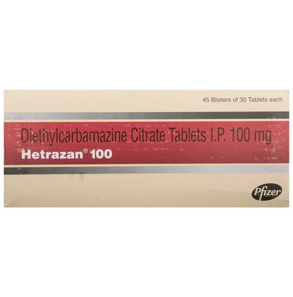 Hetrazan 100 Tablet