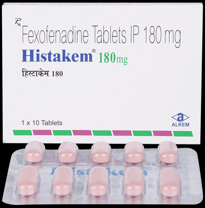 Histakem 180mg Tablet - Classic Derma