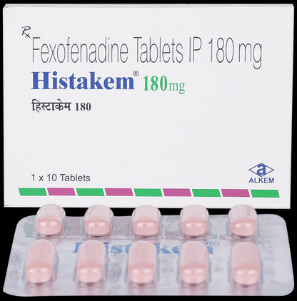 Histakem 180mg Tablet - Classic Derma