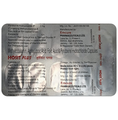 Hosit Plus Capsule - Classic Derma
