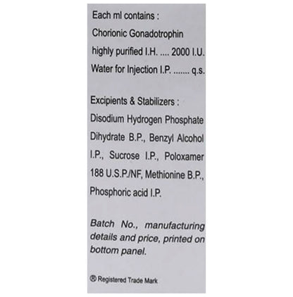 HUCOG 2000 HP Injection