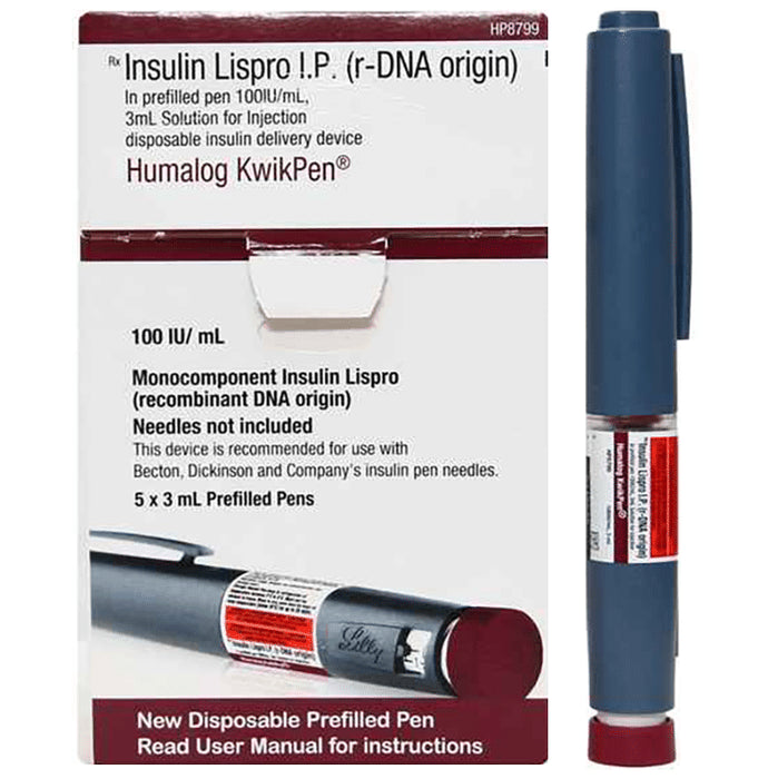 Humalog 100IU/ml Kwikpen - Classic Derma