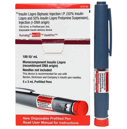 Humalog Mix 50 Kwikpen 100IU/ml - Classic Derma
