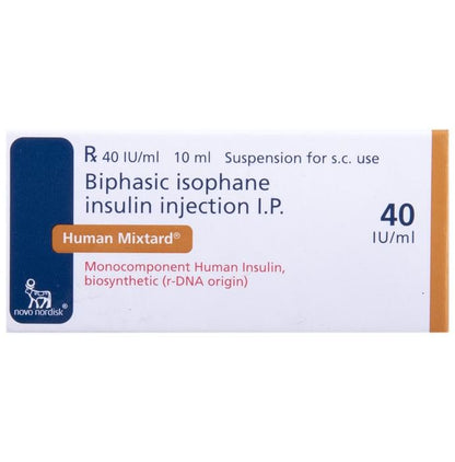 Human Mixtard 70/30 Suspension for Injection 40IU/ml - Classic Derma