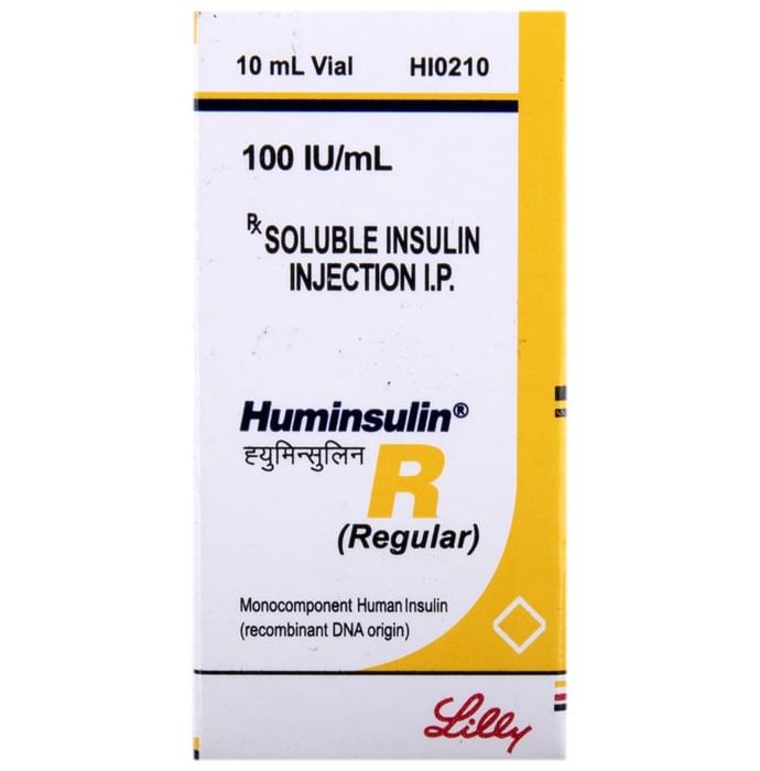 Huminsulin R 100IU/ml Solution for Injection - Classic Derma