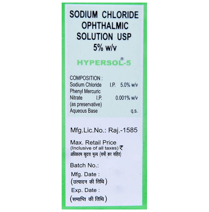 Hypersol Ophthalmic Solution