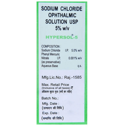 Hypersol Ophthalmic Solution