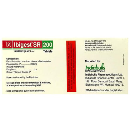 Ibigest SR 200 Tablet