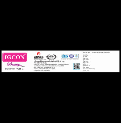 Igcon Beauty Cream