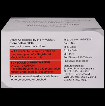 Ignalis-M 100/500 Tablet ER