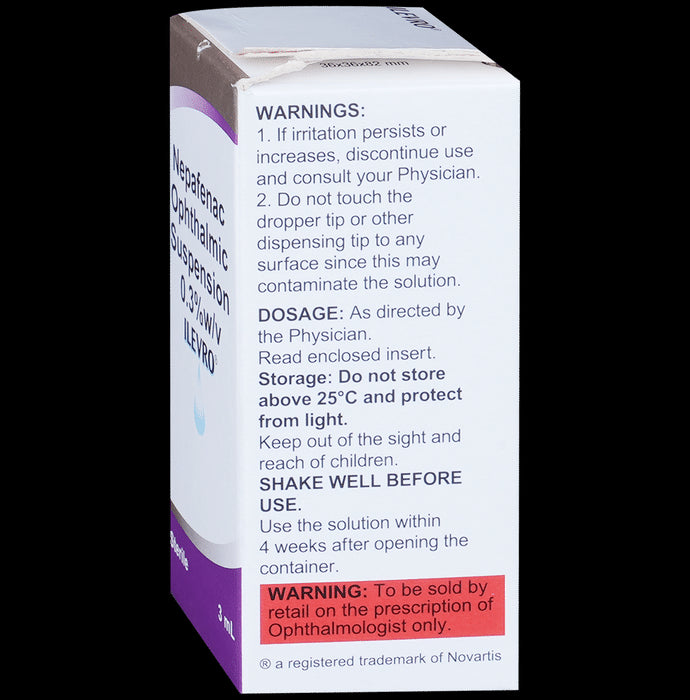 Ilevro Ophthalmic Suspension