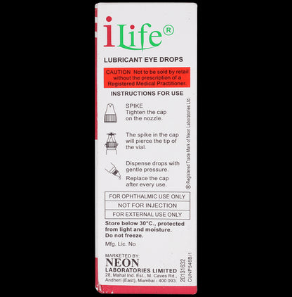 Ilife 0.5% Eye Drop