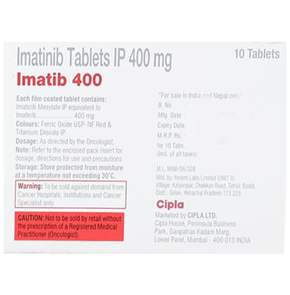Imatib 400 Tablet