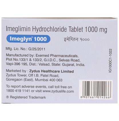 Imeglyn 1000 Tablet