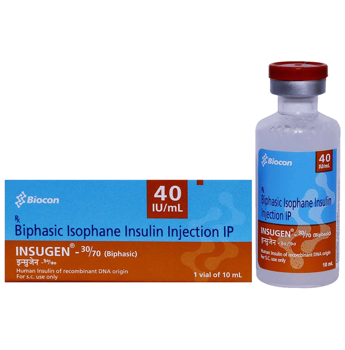 Insugen 30/70 Solution for Injection 40IU/ml