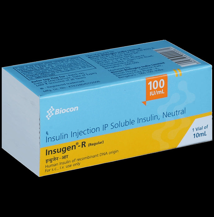 Insugen-R 100IU/ml Solution for Injection