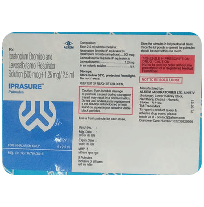 Iprasure Pulmules (2.5 ml Each)