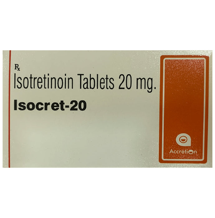 Isocret 20 Tablet - Classic Derma