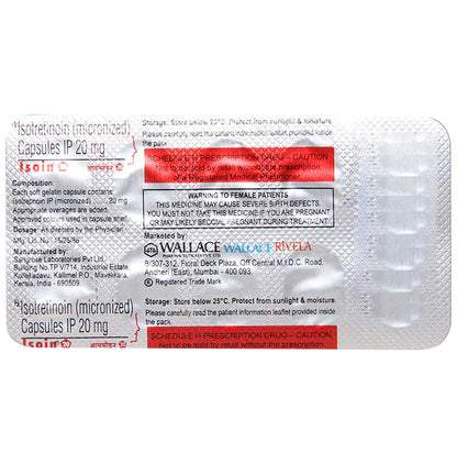 Isoin 20 Capsule
