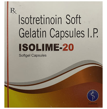 Isolime 20 Softgel Capsule - Classic Derma
