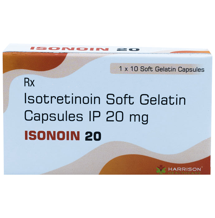 Isonoin 20 Soft Gelatin Capsule - Classic Derma