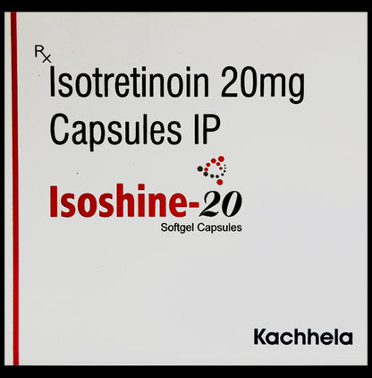 Isoshine 20 Softgel Capsule - Classic Derma