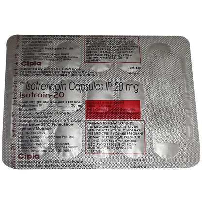 Isotroin 20 Capsule