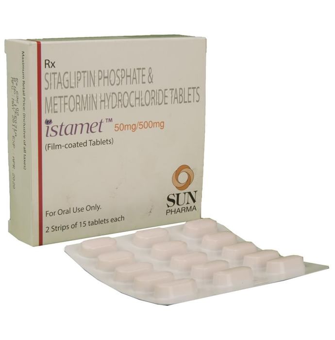 Istamet 50mg/500mg Tablet - Classic Derma