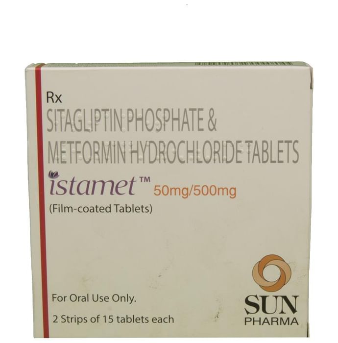 Istamet 50mg/500mg Tablet