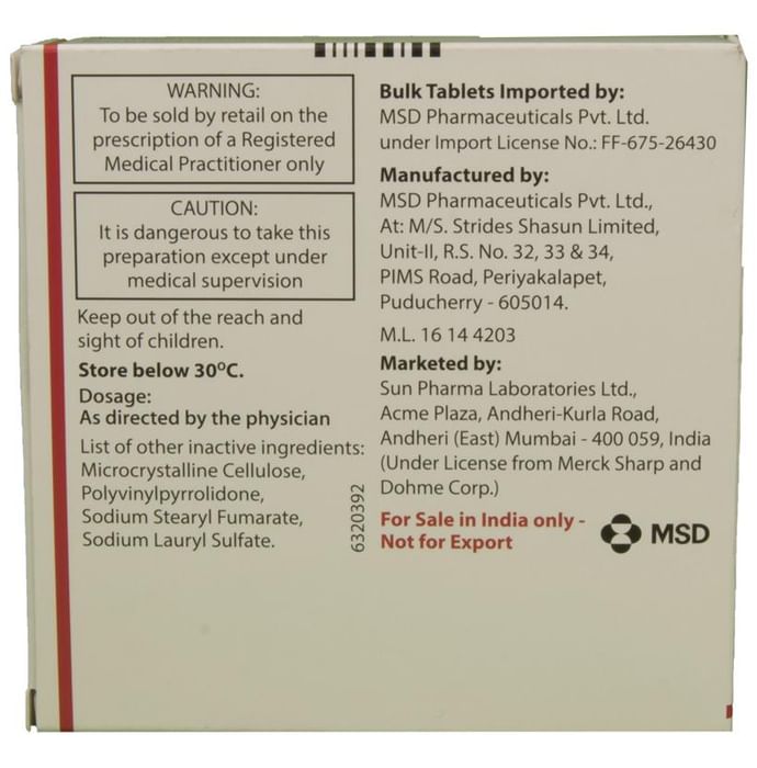 Istamet 50mg/500mg Tablet