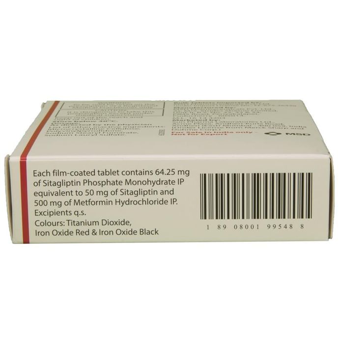 Istamet 50mg/500mg Tablet