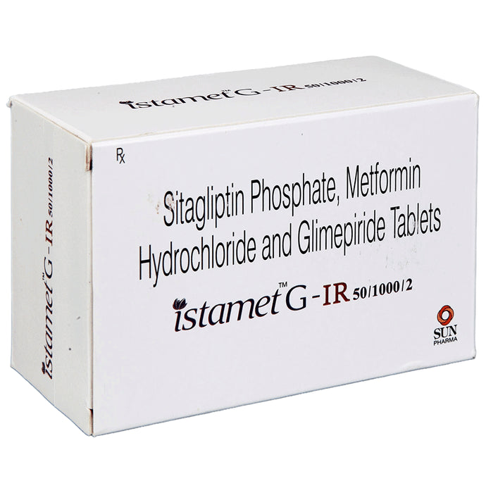 Istamet G 50mg/2mg/1000mg Tablet IR - Classic Derma