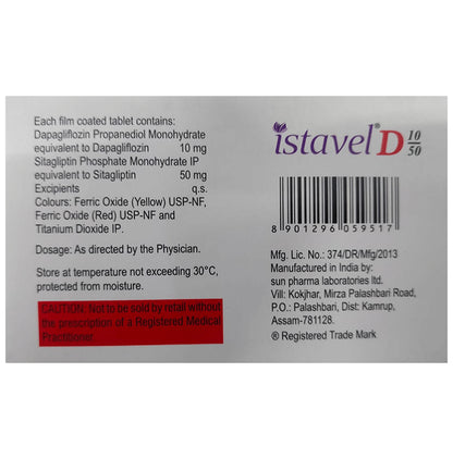 Istavel D 10/50 Tablet