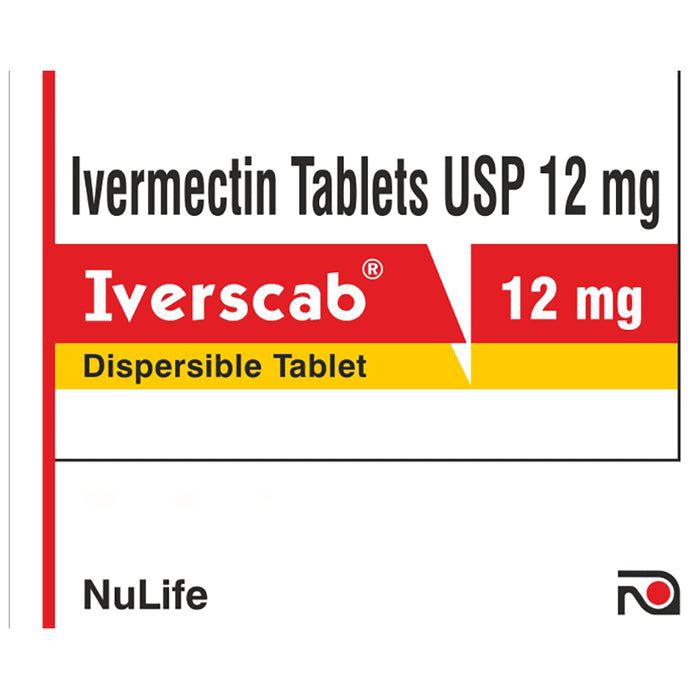 Iverscab 12mg Dispersible Tablet - Classic Derma