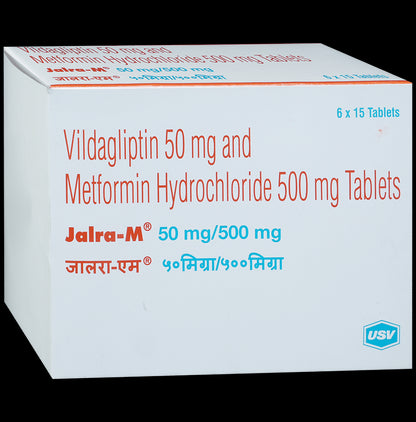 Jalra-M 50mg/500mg Tablet