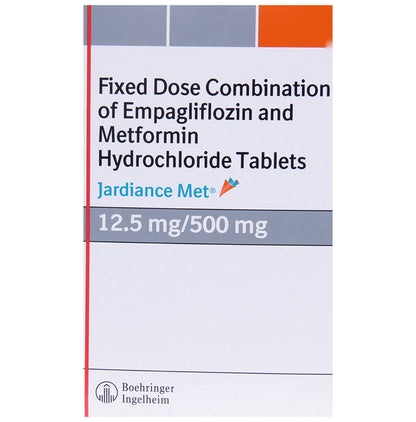 Jardiance Met 12.5mg/500mg Tablet - Classic Derma