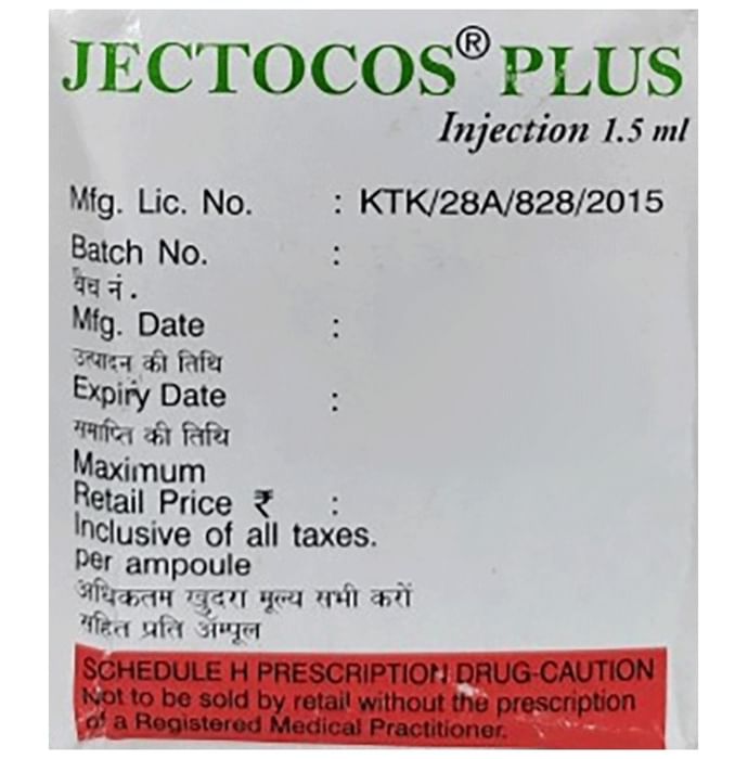 Jectocos Plus Injection 1.5ml