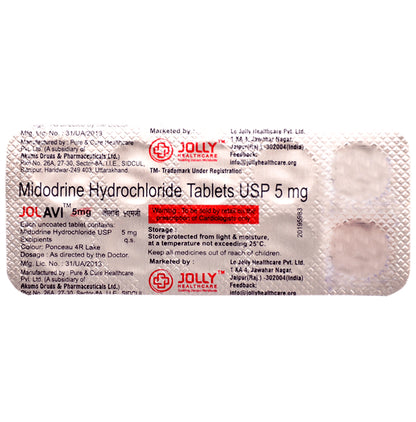 Jolavi 5mg Tablet